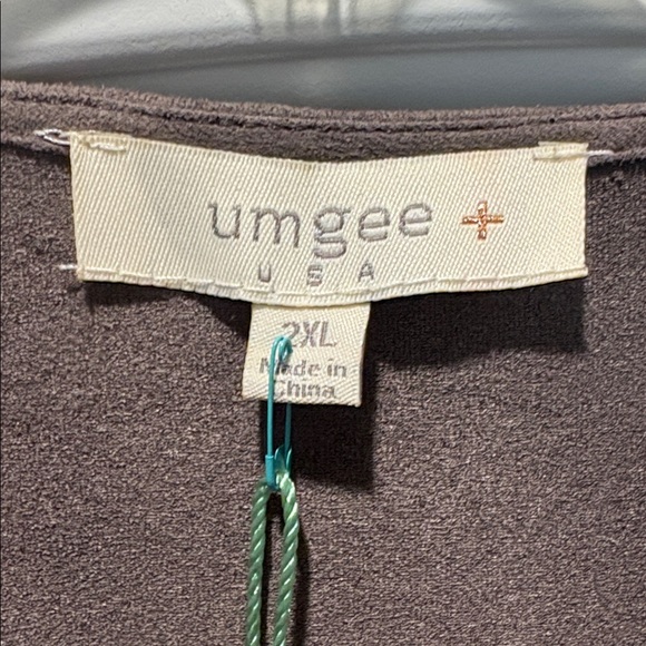 NWOT Umgee Chocolate Brown Vest - Picture 2 of 4